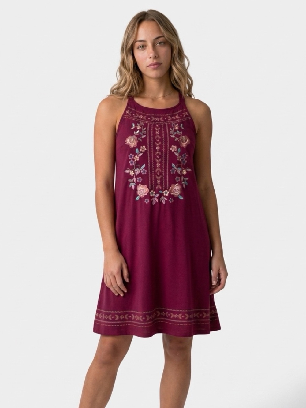 NWOT Maurices Embroidered Mini Dress